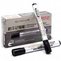 得力6827，油性记号笔