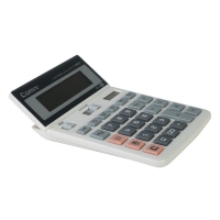 齐心1200H，摇头桌面型计算器/大台机（齐心C1200H）