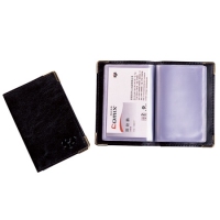 齐心NU36，软皮名片册，36张