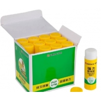 齐心B2645，强力固体胶（36g)，环保超粘固体胶，PVP超粘固体胶