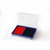 齐心B3730，双色快干印台（大长方形）