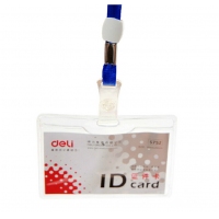 得力5764，证件卡挂绳,宽版涤纶挂绳，卡套挂绳/员工证工作牌吊带绳子/上岗证挂绳/可定制印刷