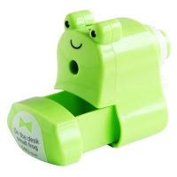 得力0648，青蛙王子削笔机-颜色随机