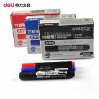 得力S500，易擦型白板笔