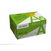 绿朝阳复印纸A5，F1901-16 朝阳70g，A5多功能静电复印纸（16包装）...