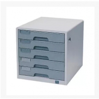 得力 9702 五层金属外壳文件柜