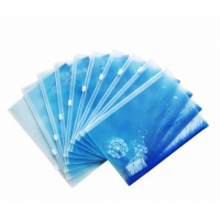 得力5581，A5学生PP拉边袋