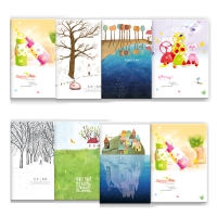 朝阳D32K60型，卡通软抄本（1/10/480）学生软抄本/胶装软抄本/学生笔记本