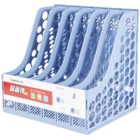 齐心B2176，资料架/文件框文件栏 六格