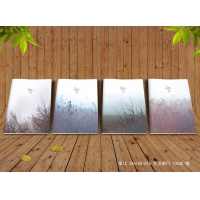 本子铺 A4，100型时尚车线本，2A4100/缝线本/轧线本