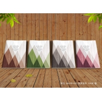 本子铺 A4，100型时尚车线本，2A4100/缝线本/轧线本