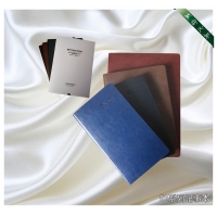 5225承美 25K140张双层皮油边记事本