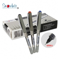 白雪155，0.5mm子弹头走珠笔（爆款一口价），PVR155直液式走珠笔学生考试笔办公中性笔水性笔签字笔