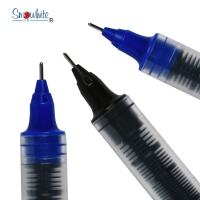 白雪PVN-166,0.5mm针管型走珠笔（爆款一口价）12/72/1728，PVN166直液式走珠笔，全针管型商务考试专用笔，白雪166中高考必备