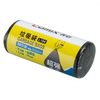 齐心L104/E，5060大号加厚型垃圾袋30只装，特厚，50*60CM大号规格