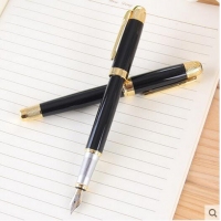 英雄1503钢笔，全金属铱金笔，明尖