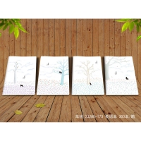 本子铺D32K80型，英语缝线本23280车线本/轧线本