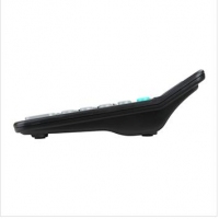 齐心C-837C，超省钱经典计算器（爆款一口价）12位中台办公经典计算器 黑色