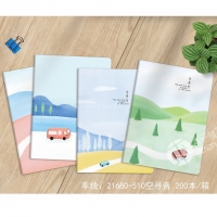 （特价）本子铺21680，16K80型缝本本/笔记本（1/10/200）-爆款一口价