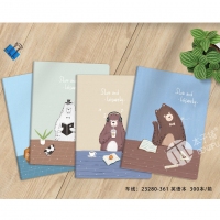 本子铺D32K80型，英语缝线本23280车线本/轧线本