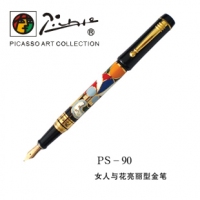 PS-90 毕加索 花与女人雅典金笔