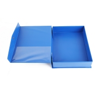 齐心A1296，办公必备磁扣式PVC档案盒 A4 35MM