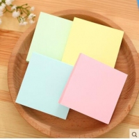 得力9055, 3*3百事贴76*76mm（1/12/216）百事贴留言便利贴告示贴N次贴办公用便条贴便签纸