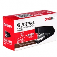 得力0466，12#省力订书机（1/12/72）小号省力订书机 一指按压订书器轻松省力钉书机