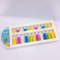 弘一优品AD9202，塑料杆/彩色珠（11位7珠）算盘