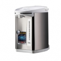 得力85601，不锈钢5L电热水壶/热水壶 手提式手柄 银色