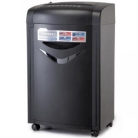 齐心 S525 黑霸王碎纸机 4×40mm/20张纸/25L/双入口/续航10min