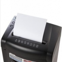 齐心 S525 黑霸王碎纸机 4×40mm/20张纸/25L/双入口/续航10min