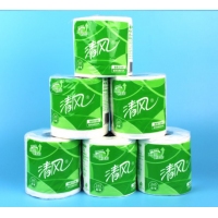 清风B22AA3，130g平纹卷纸(1/10)空芯卷纸 App卷式卫生纸 厕纸