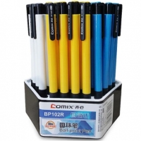 齐心BP102R，超值圆珠笔