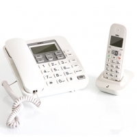 得力791，数字无绳电话/子母机2.4G 防雷