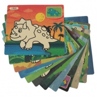 得力9684，趣味延续砂画（1/24）12色彩沙+12张砂画卡 涂鸦/绘画工具-24色，12张装 