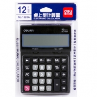 得力1520A，桌面刑订算器
