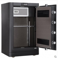 得力4088，3C认证智能保险柜手机WIFI报警保险箱办公大型入墙72cm