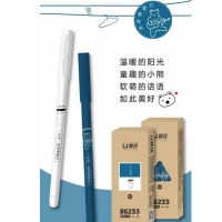 联优6233，0.35mm全针管学生中性笔/卡通中性笔（不怕，有我）