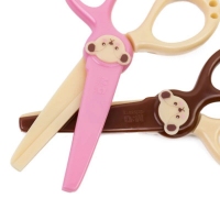 晨光QSS91475, 泰迪熊127mm塑料剪刀/手工剪刀/学生剪刀/儿童剪刀安全,不伤手