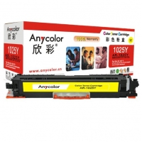 欣彩彩色硒鼓1025M/1025Y/1025C/1025Y/佳能329，粉盒适用惠普CE310A ,HP CP1025/1025NW LBP7010C/LBP7018C 红色/黄色/蓝色/黑色