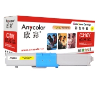 欣彩 C310K/310C/310M/310Y,彩色粉盒，适用 OKI C310DN/C330DN/MC351/MC361         C510DN/C530DN/MC561/C331dn/C331sdn