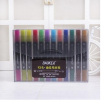 宝克mp2900-12，12色马克笔套装，双头酒精性/油性马克笔套装 手绘笔 海...