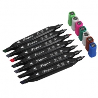 宝克mp2900-36，36色马克笔套装，双头酒精性/油性马克笔套装 手绘笔 海报笔 麦克笔