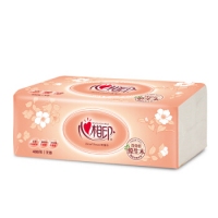 心相印DT200，标准软抽纸，花语系列纸巾塑包面巾餐巾纸200抽/包