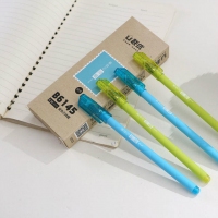 联优6145，0.38mm全针管卡通中性笔（被自己帅醒）/学生中性笔（精品牛皮盒系列）