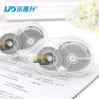 乐普升90086，5mm*12m小考专用12m灰色报纸色修正带涂改考试专用，T-...