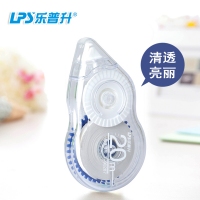乐普升90287，5mm*20m素品系列修正带20米进口带芯改正带学生涂改带，T-90287