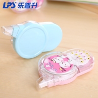 乐普升9608, 5mm*24m学生大容量修正带卡通涂改带(晴天娃娃),T-9608