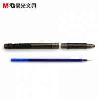 晨光18216，0.5mm黑水晶系列全针管/中性笔水笔签字笔